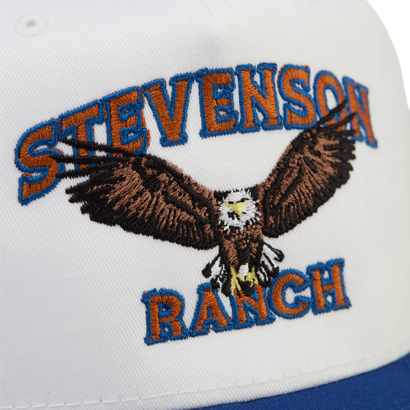 Flying Eagle Structured Hat (White/Blue) - Image 4
