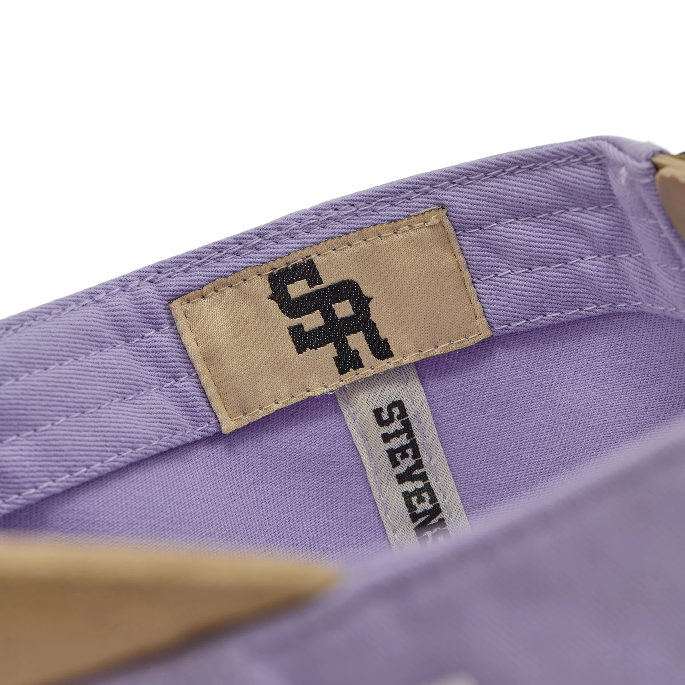 Midtown "Script Logo" Structured Hat (Purple/Tan) - Image 7