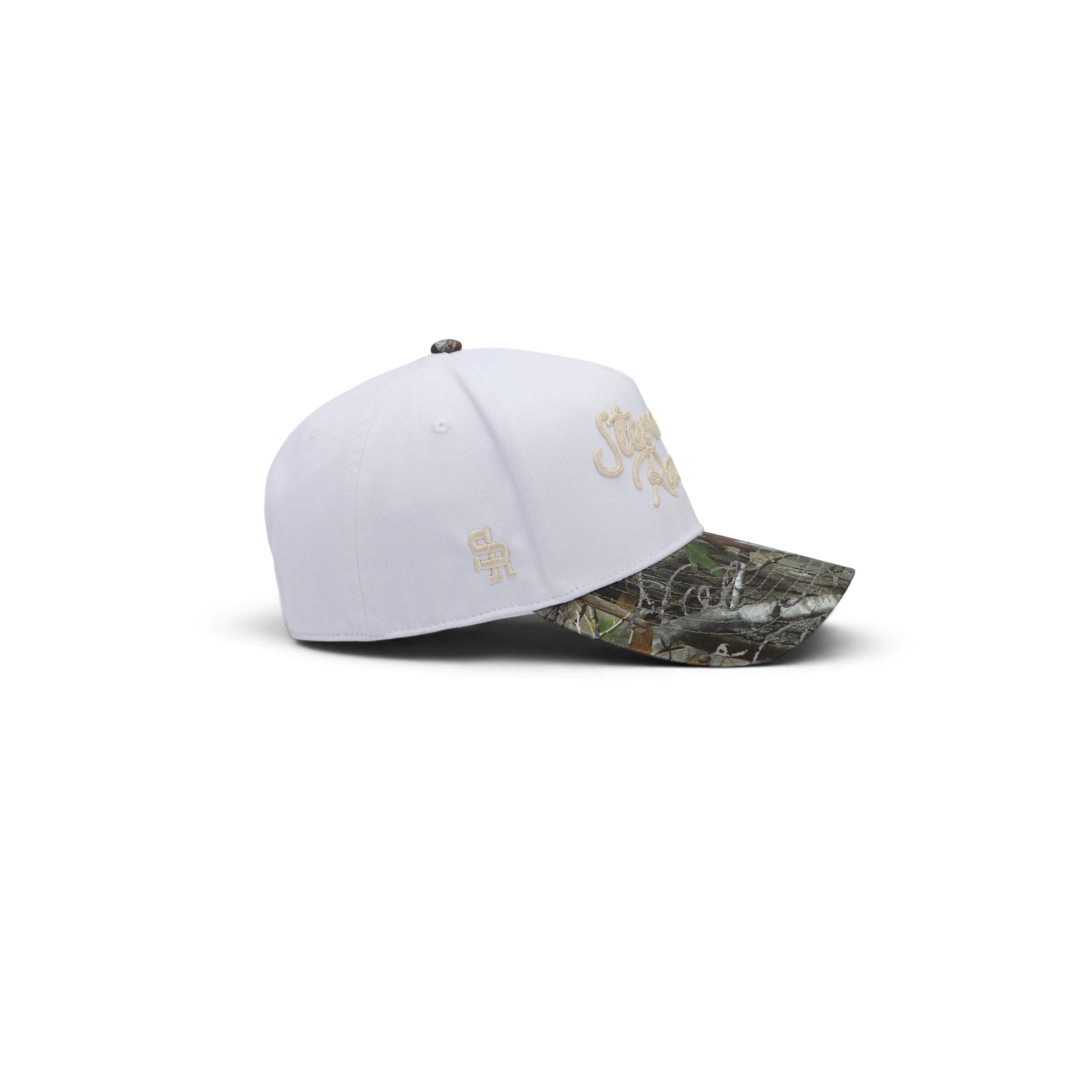 Midtown "Script Logo" Structured Hat (White/Camo) - Image 3
