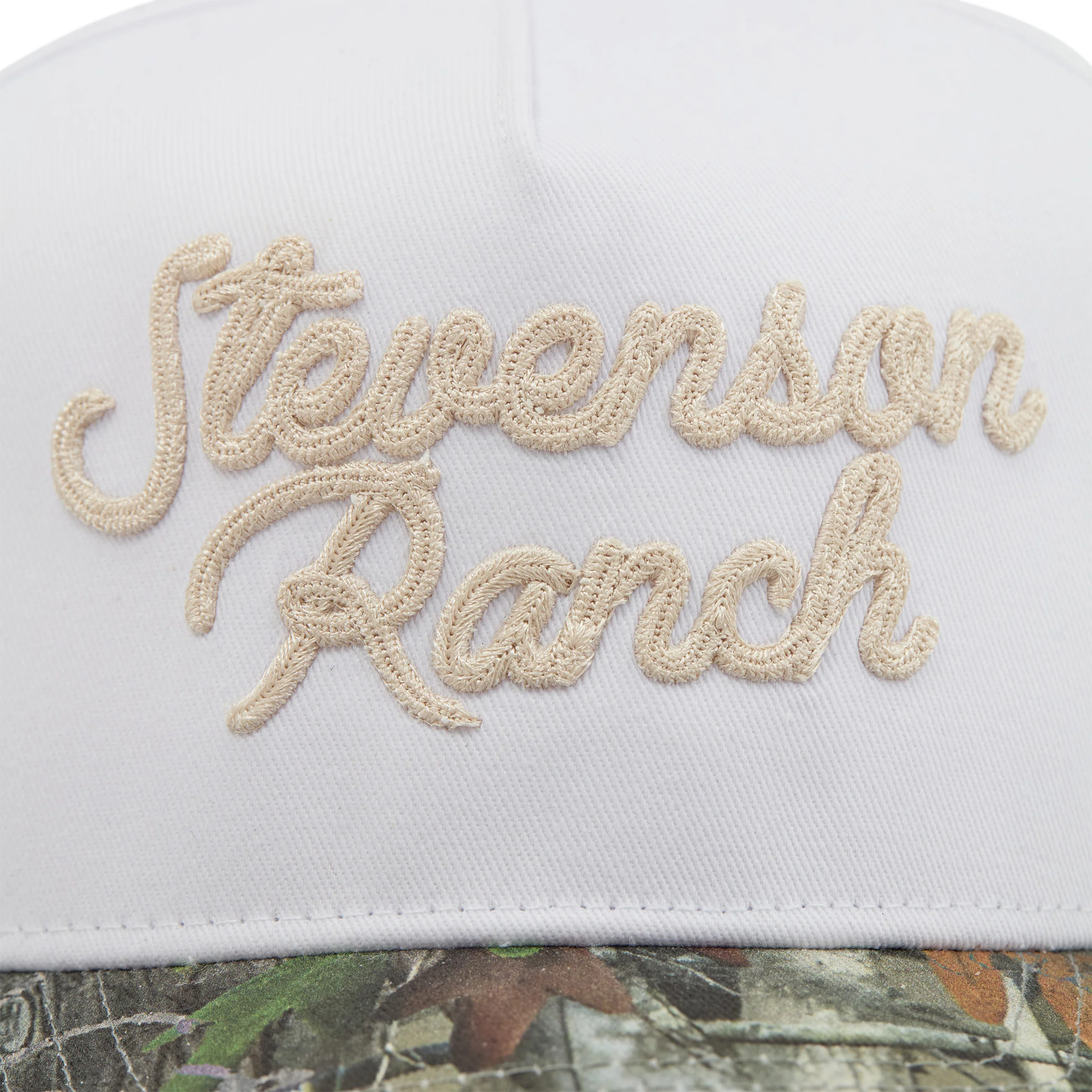 Midtown "Script Logo" Structured Hat (White/Camo) - Image 5