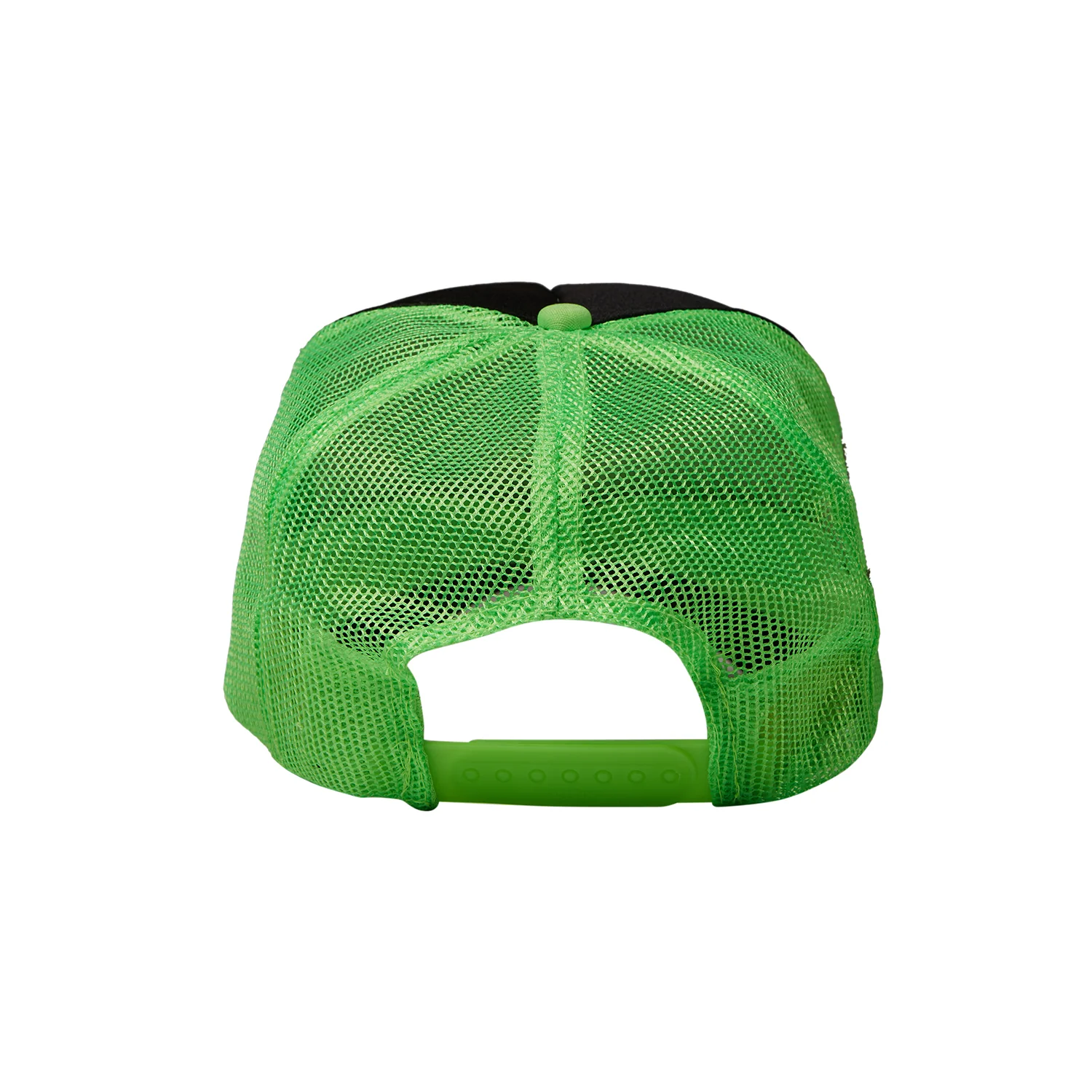 Structured Trucker Hat (Black/Green) - Image 5