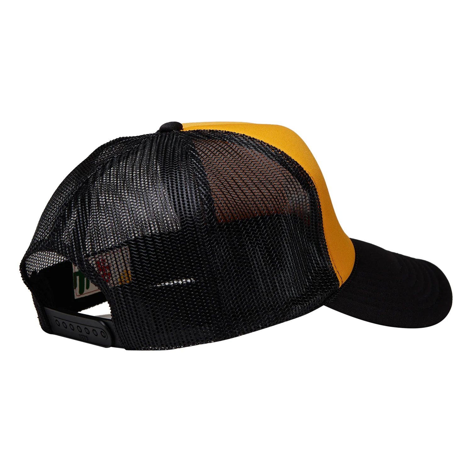 Classic Trucker Hat (Black/Yellow) - Image 4
