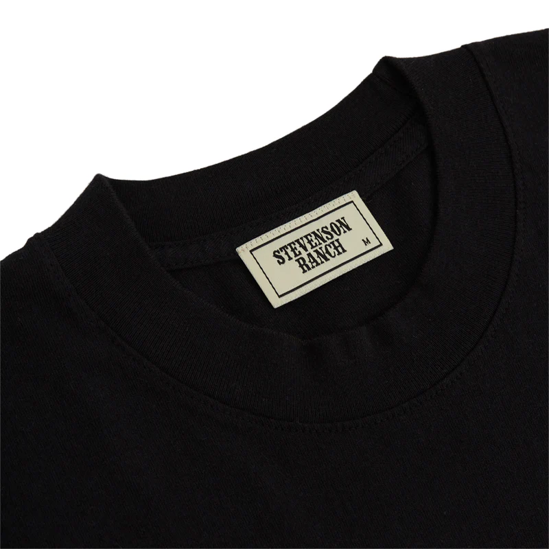 Stevenson Ranch x Boston "Causeway" Tee (Black) - Image 4