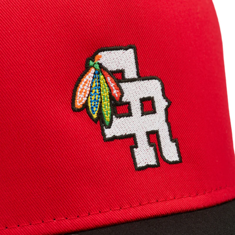 Stevenson Ranch x Chicago "Anthem" Hat (Red/Black) - Image 4