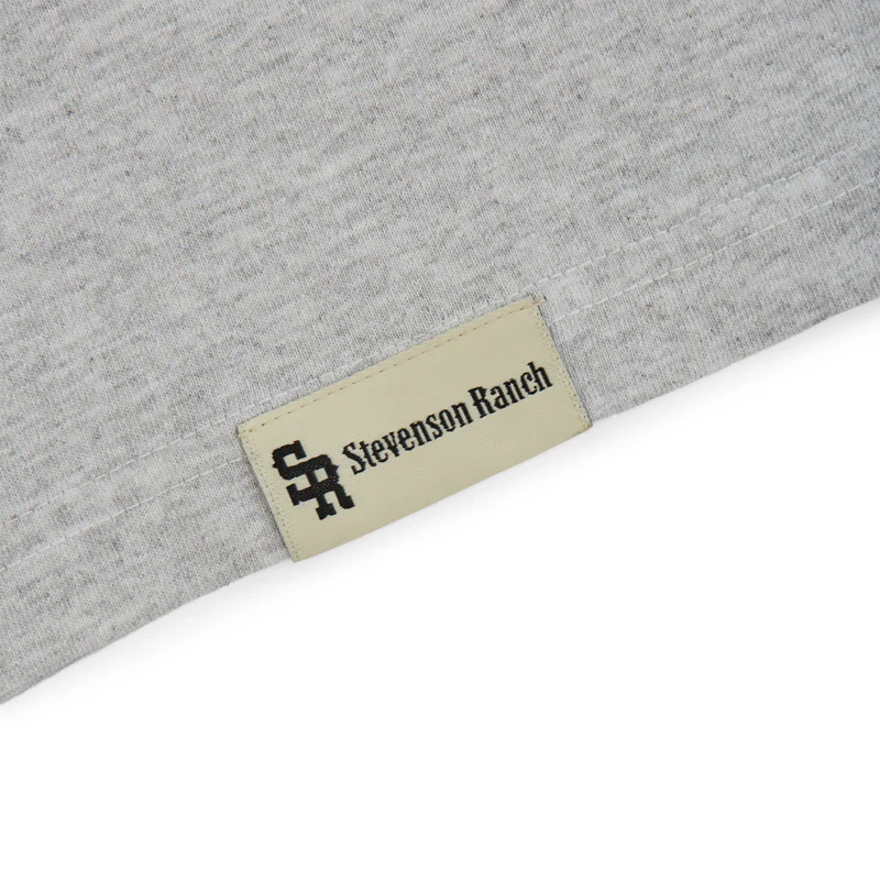 Stevenson Ranch x Cleveland "Wahoo" Tee (Ash Grey) - Image 5