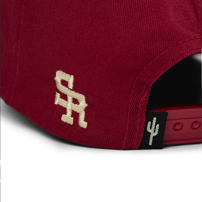 Stevenson Ranch x Coyotes Unstructured Hat (Red) - Image 6
