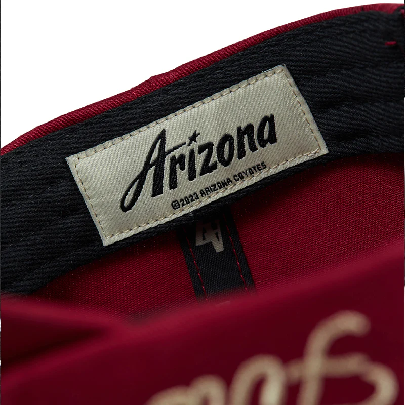 Stevenson Ranch x Coyotes Unstructured Hat (Red) - Image 8