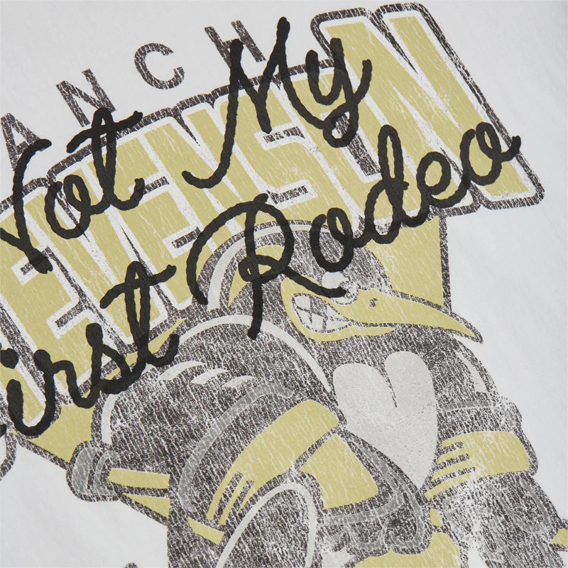 Stevenson Ranch x Pittsburgh "Mullet" Tee (White) - Image 3