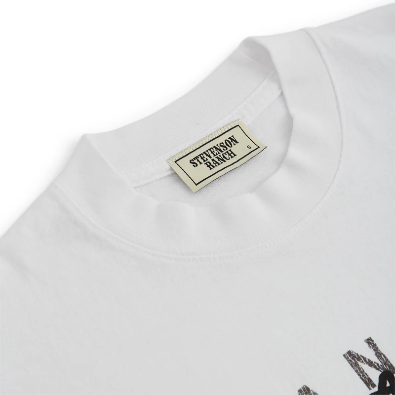Stevenson Ranch x Pittsburgh "Mullet" Tee (White) - Image 4