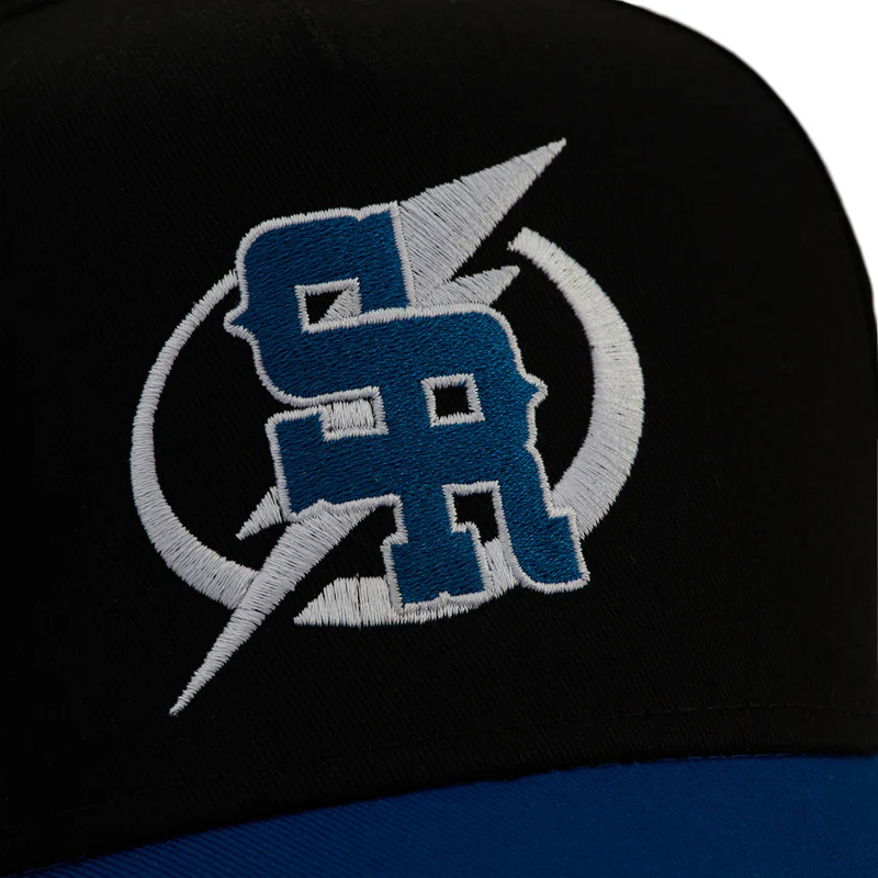 Stevenson Ranch x Tampa Bay "Thunderdome" Hat (Black/Blue) - Image 5
