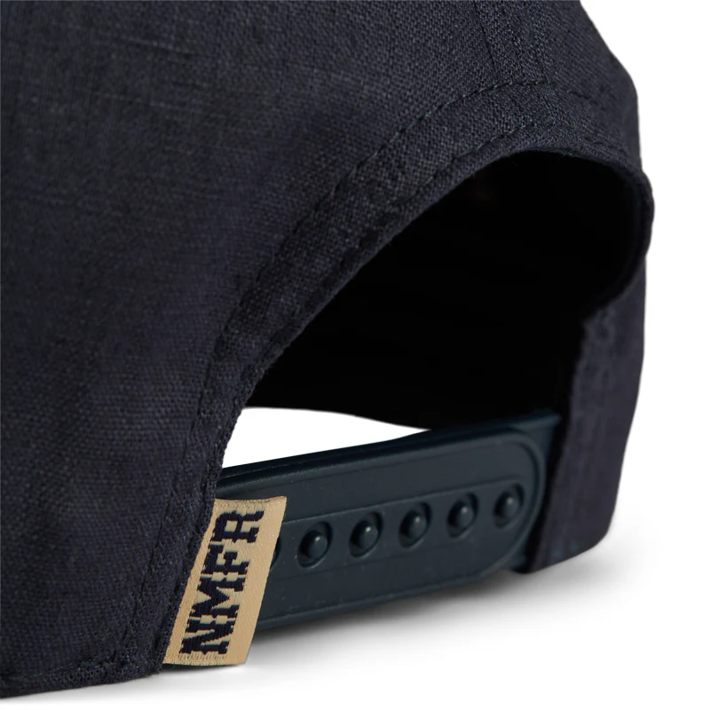 "The Journeyman" Unstructured Hat (Navy/Cream) - Image 7