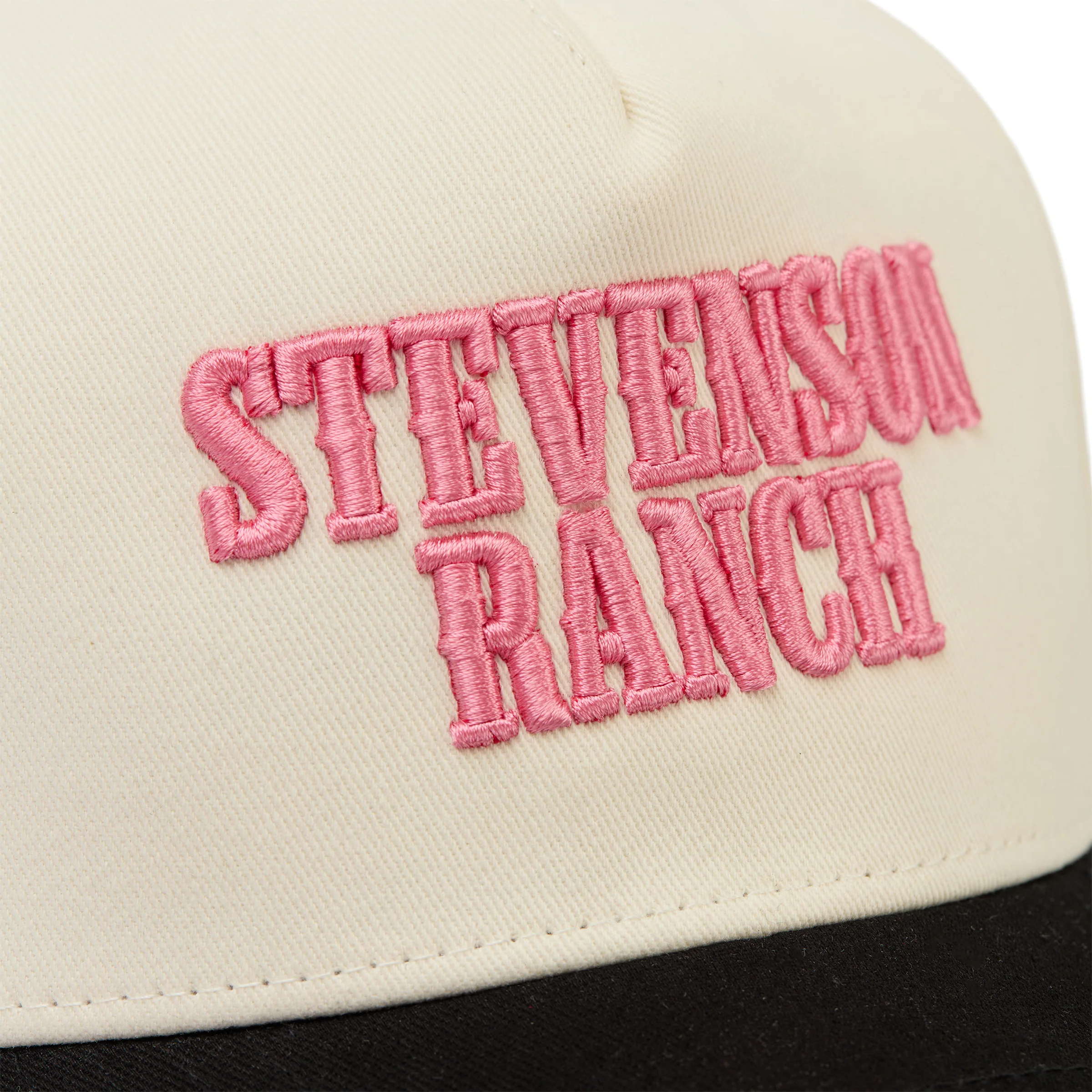 Midtown "Stacked Logo" Structured Hat (Pink) - Image 5