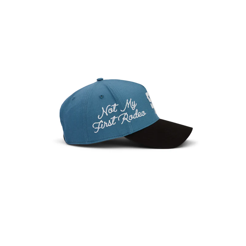 "The Midtown" Structured Hat (Teal/Black) - Image 3