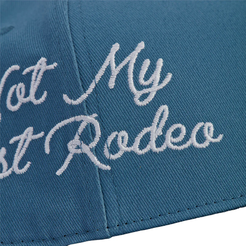 "The Midtown" Structured Hat (Teal/Black) - Image 5