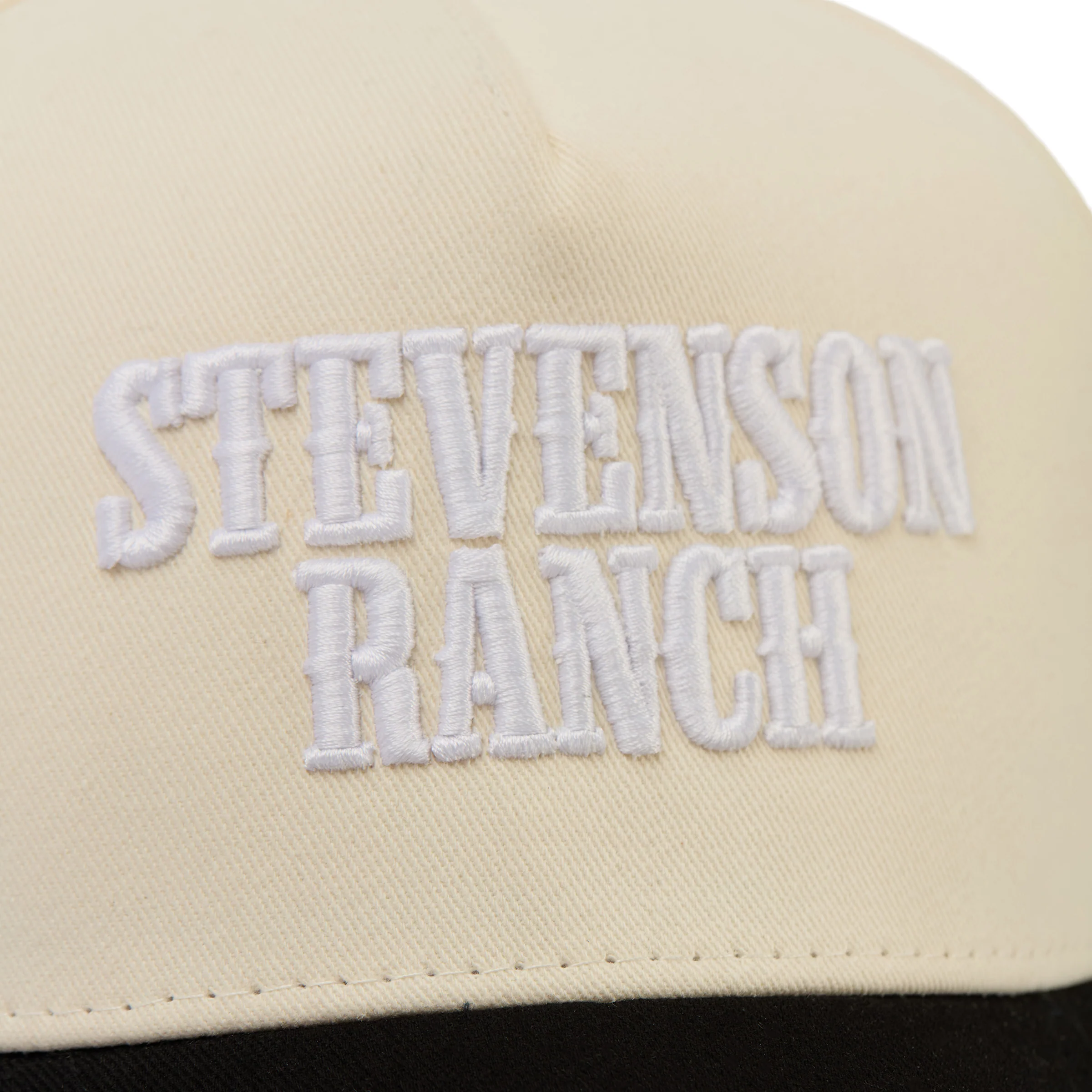 Midtown "Stacked Logo" Structured Hat (White) - Image 5