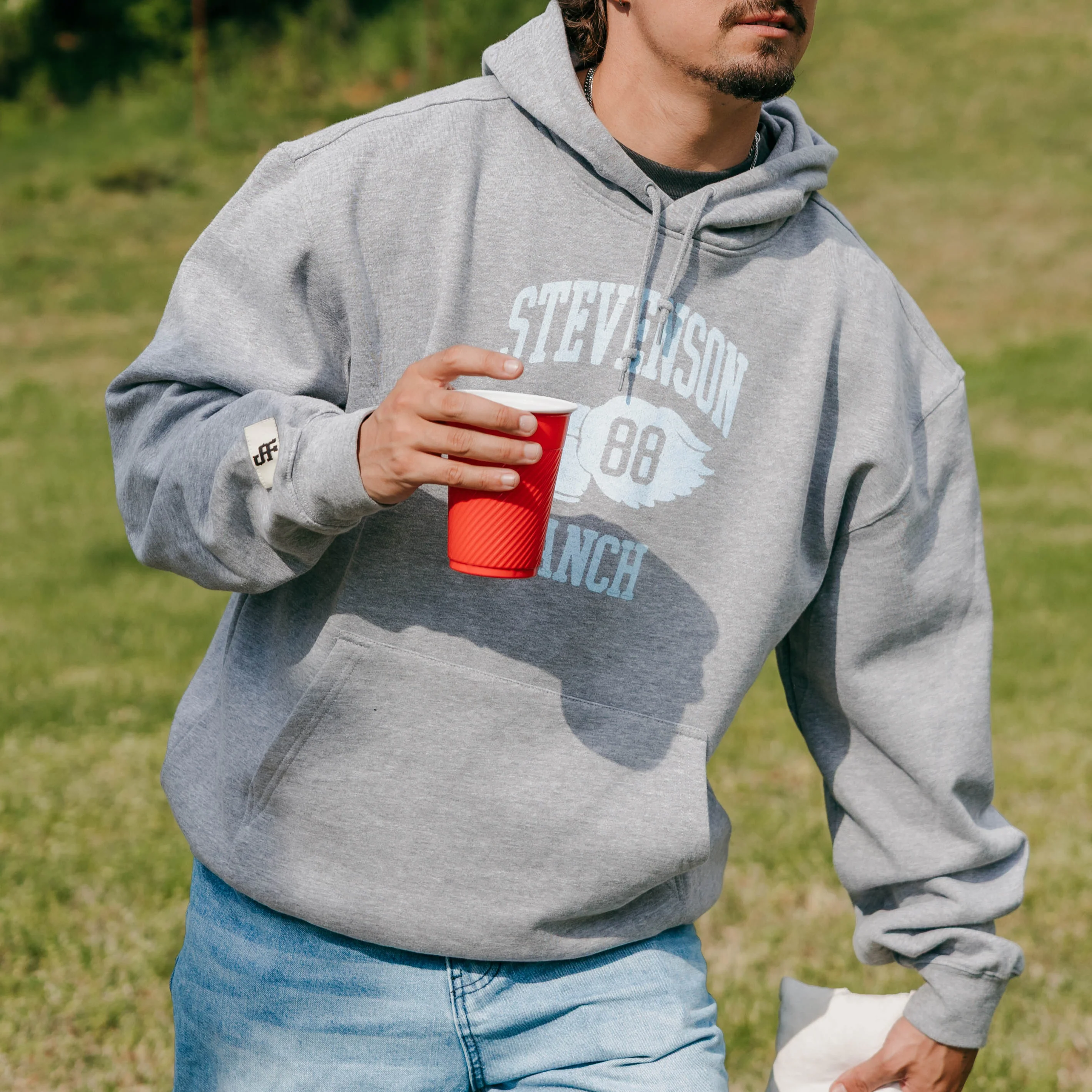 Track Hoodie (Heather Grey) - Image 6