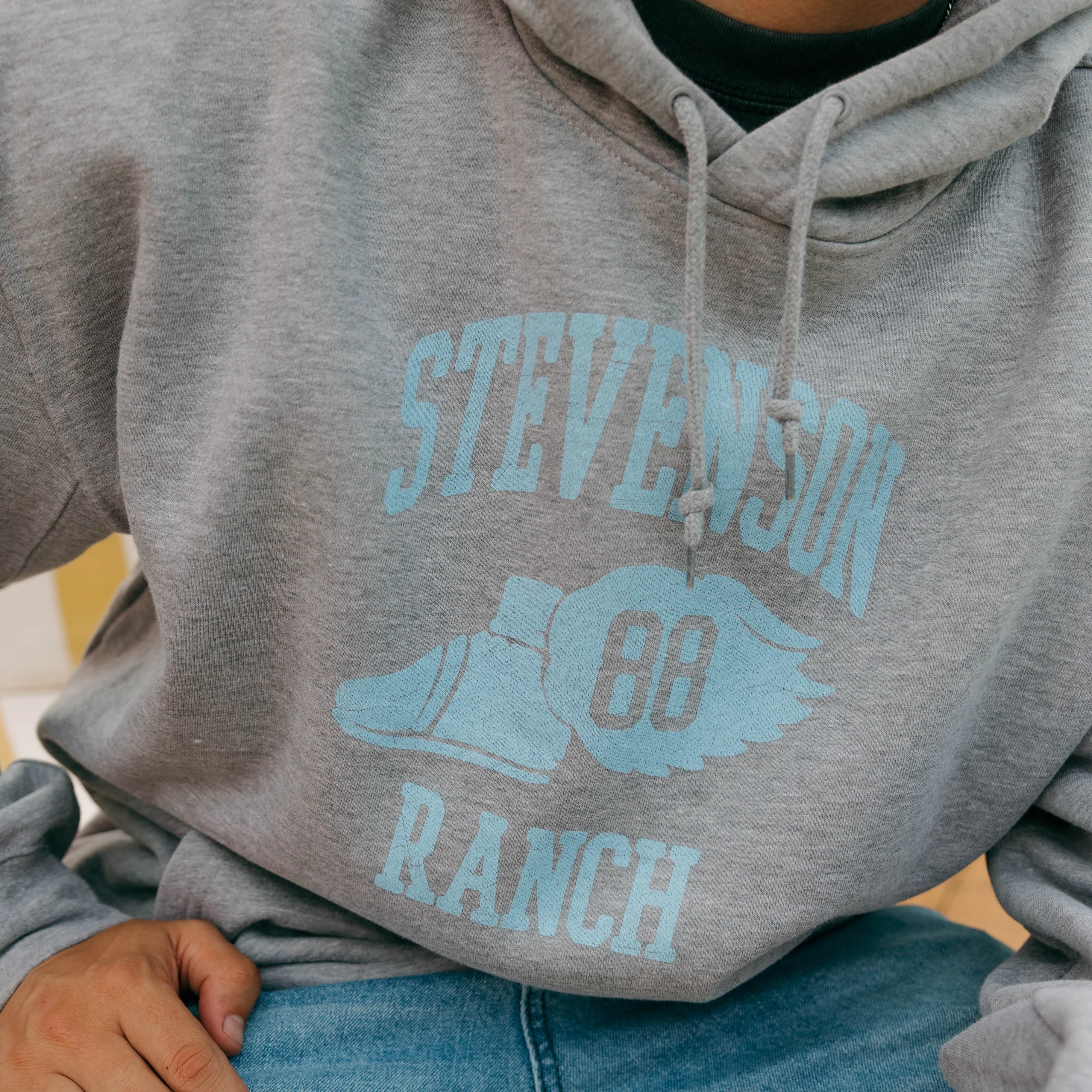 Track Hoodie (Heather Grey) - Image 7