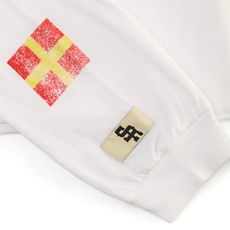 Womens Regatta Cropped Long Sleeve Tee (White) - Image 5